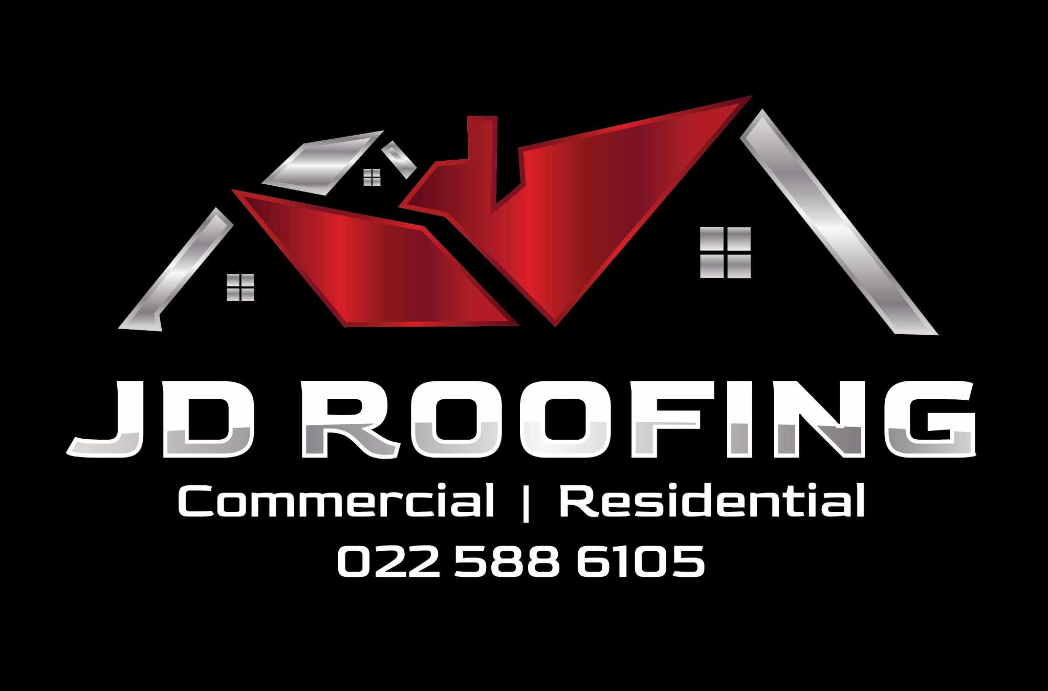 JD Roofing Logo
